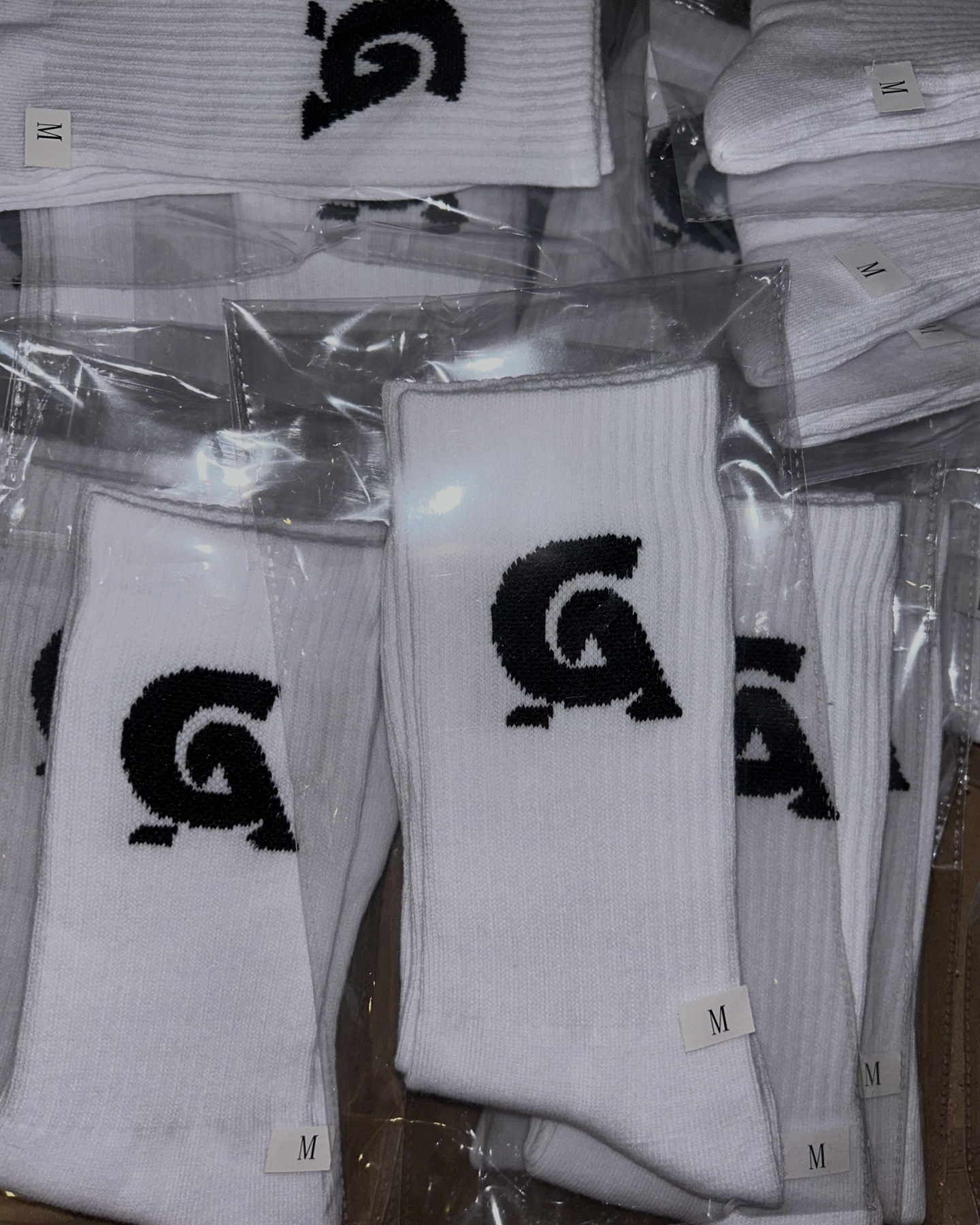 Verpakking van CHASE ATH Crew Socks, fitnesssokken in set voor sport en casual gebruik.