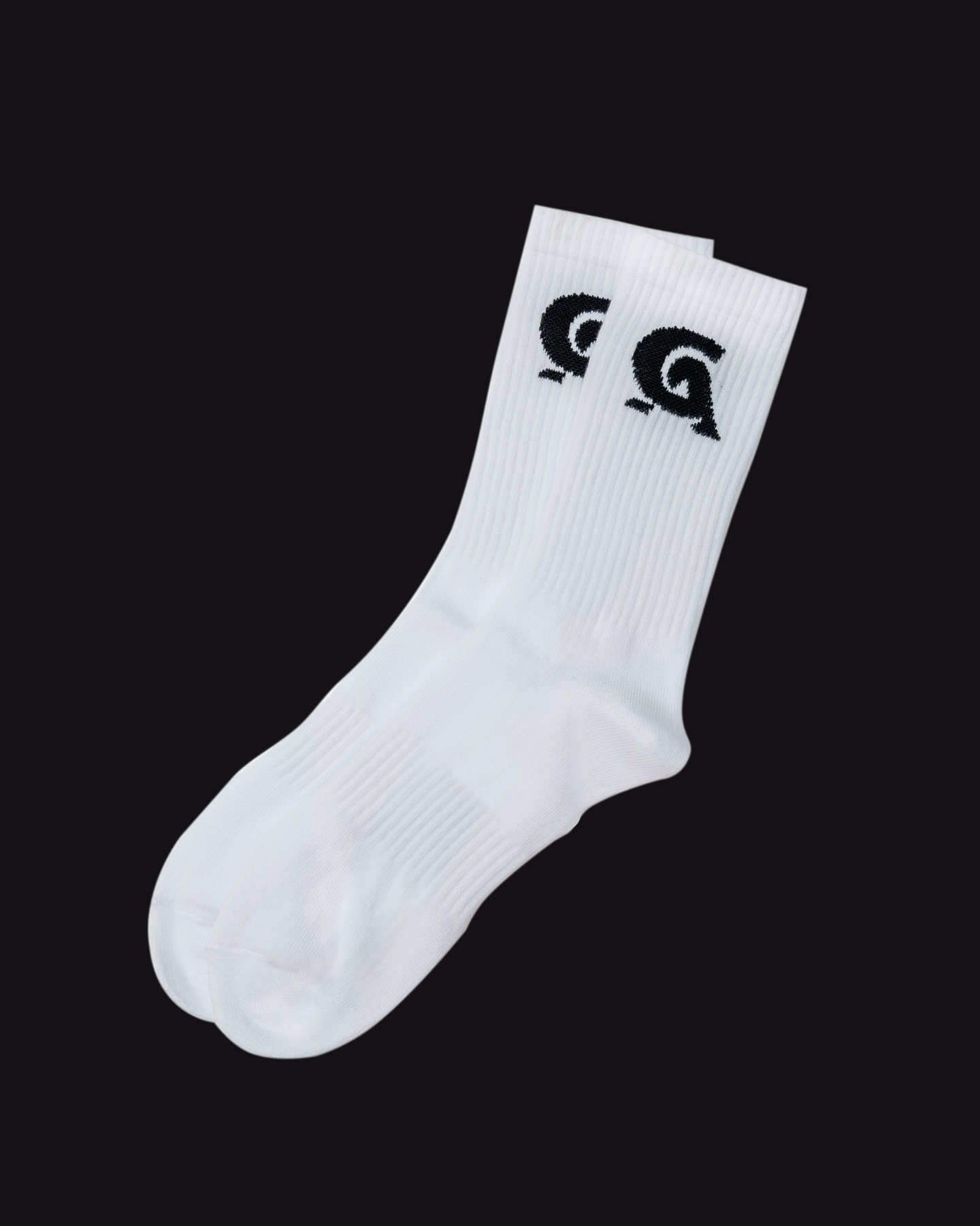 CHASE ATH Crew Socks, hoogwaardige sportsokken voor workouts en rustdagen, witte unisex sportsokken.